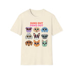 Suns Out Paws Out T-Shirt