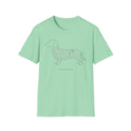 Dachshund Floral T-Shirt