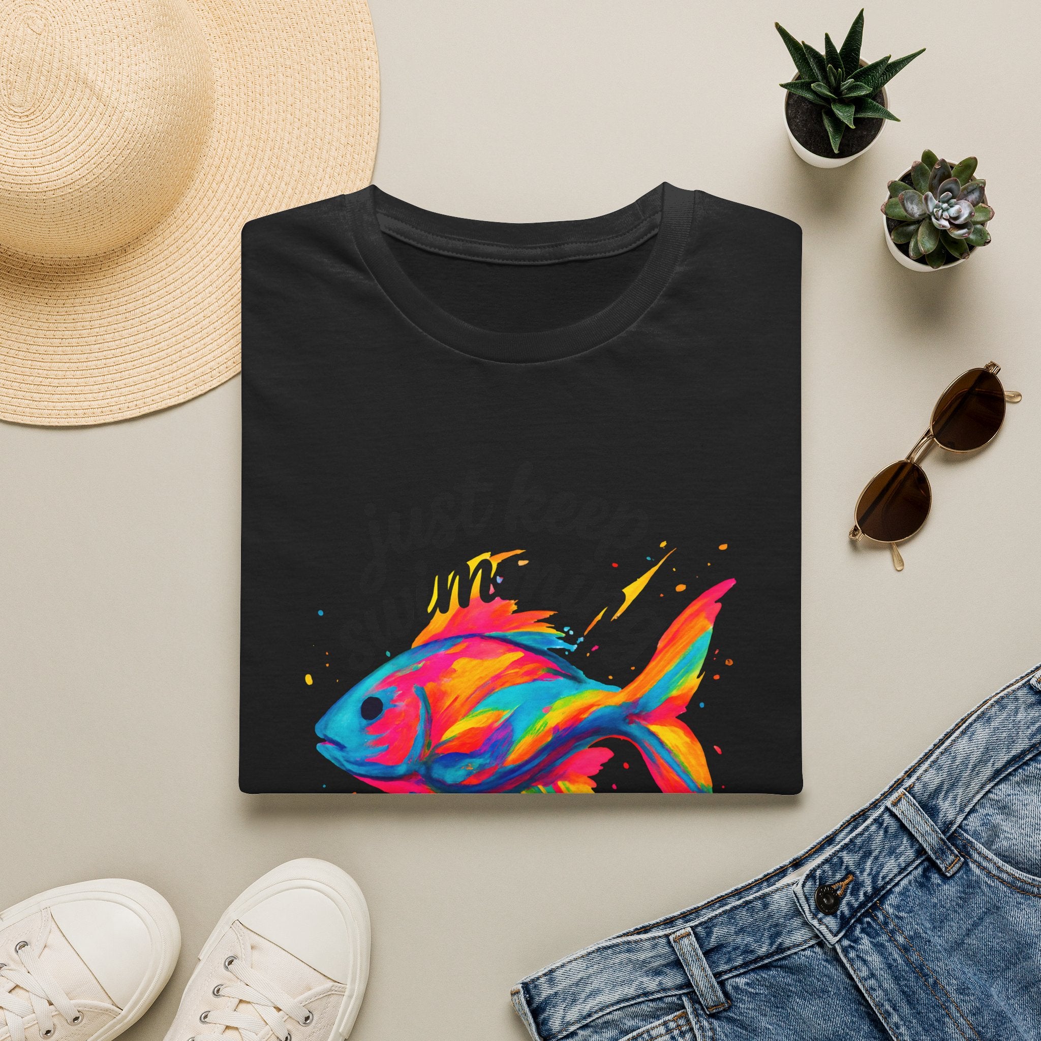 Colorful Rainbow Fish T-Shirt