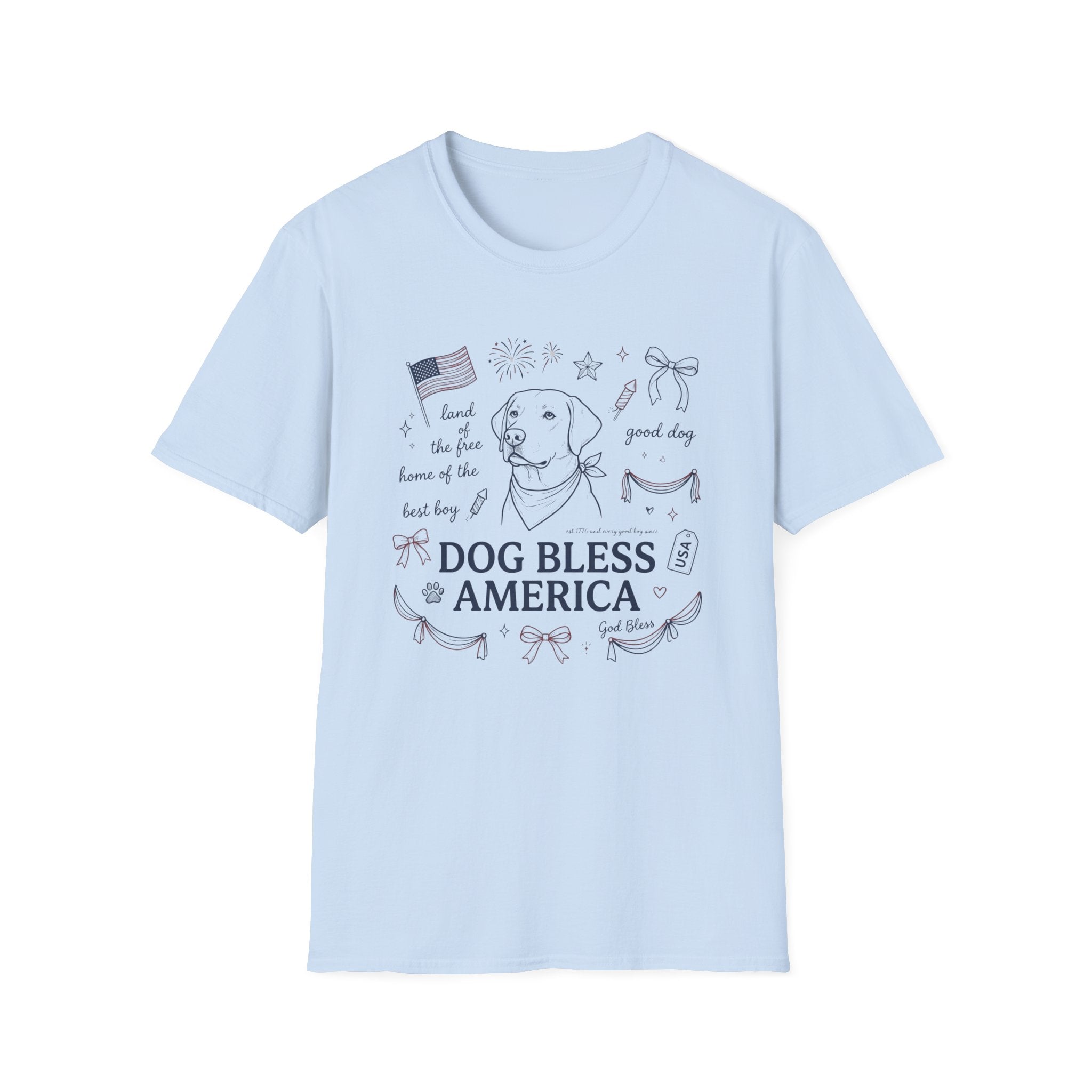 Dog Bless America T-Shirt