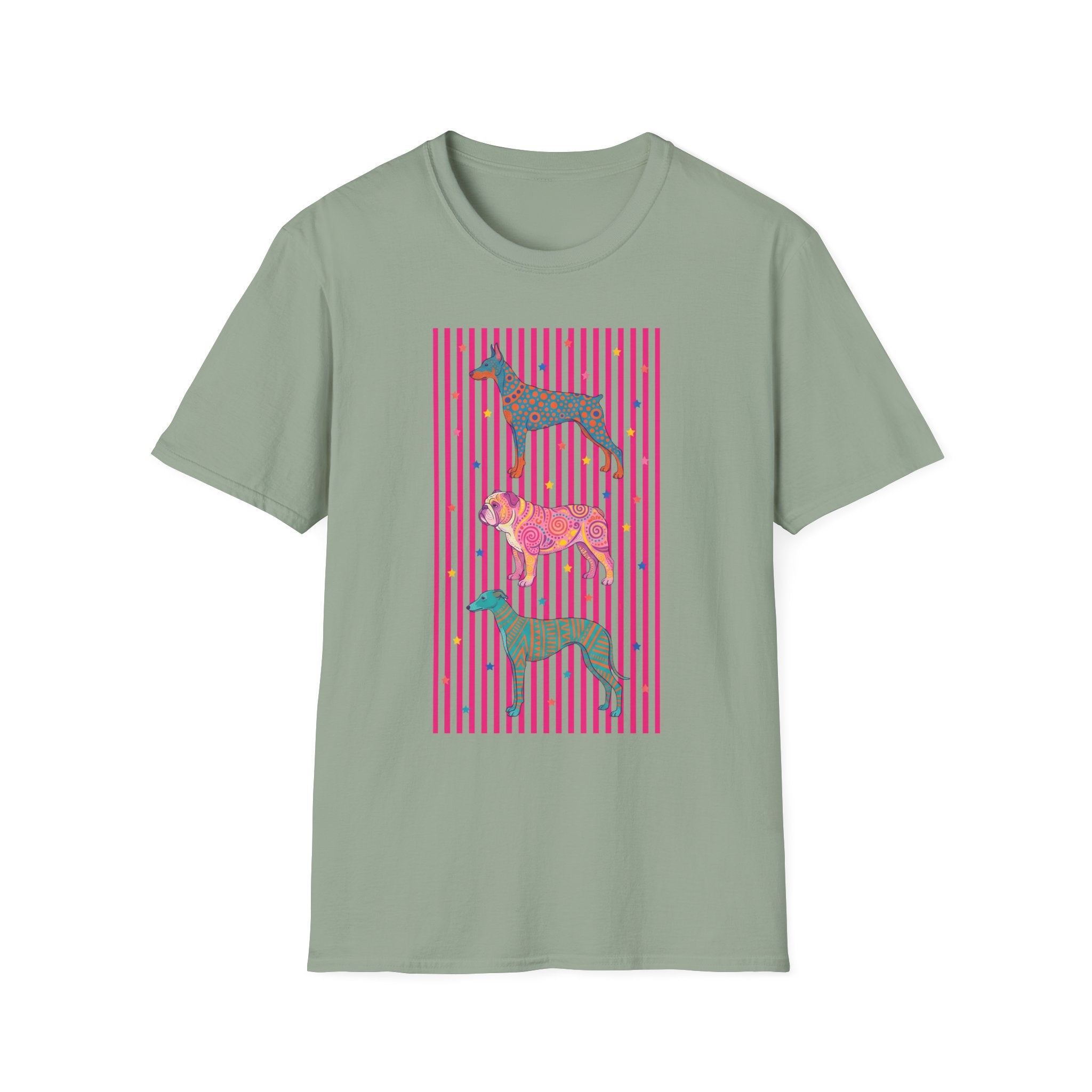 Dog Pattern Play T-Shirt