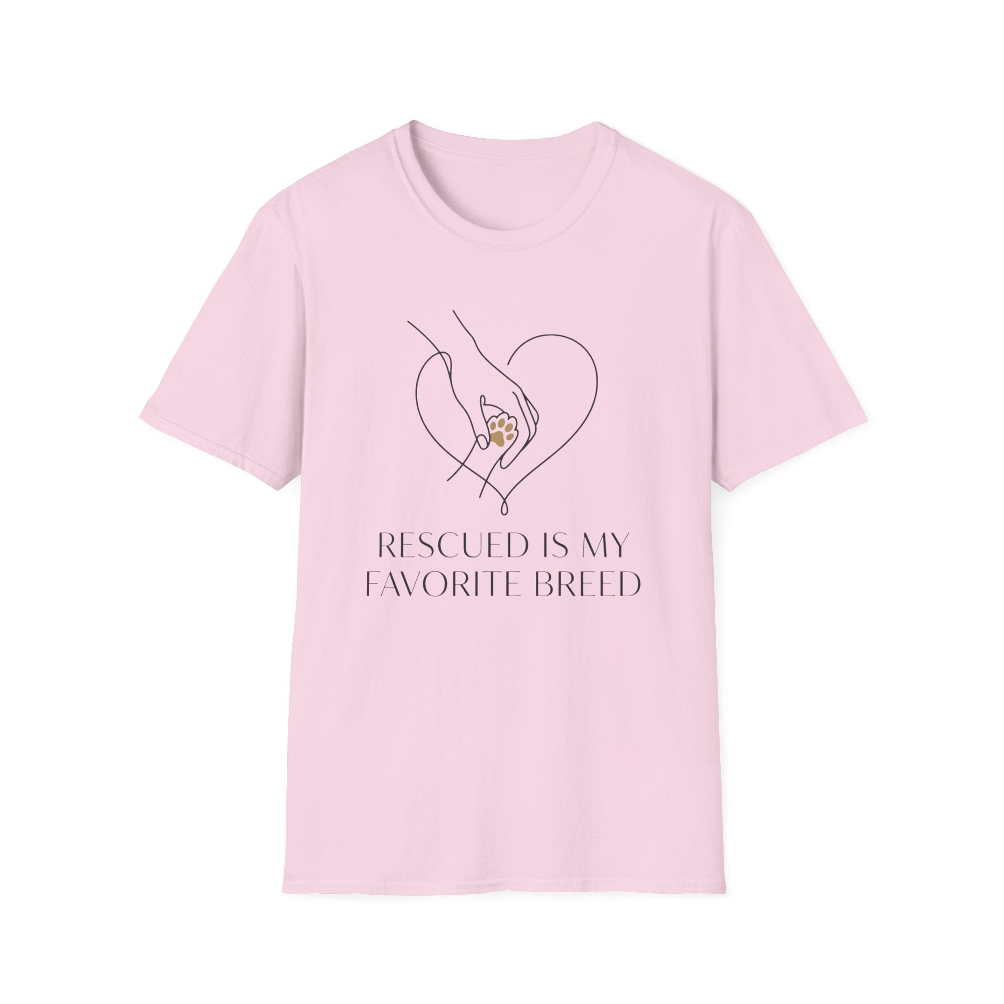 Rescued Is My Favorite Breed T-Shirt