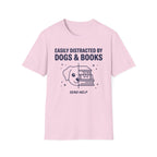 Dogs & Books T-Shirt