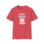 Cat Mom with Heart T-Shirt