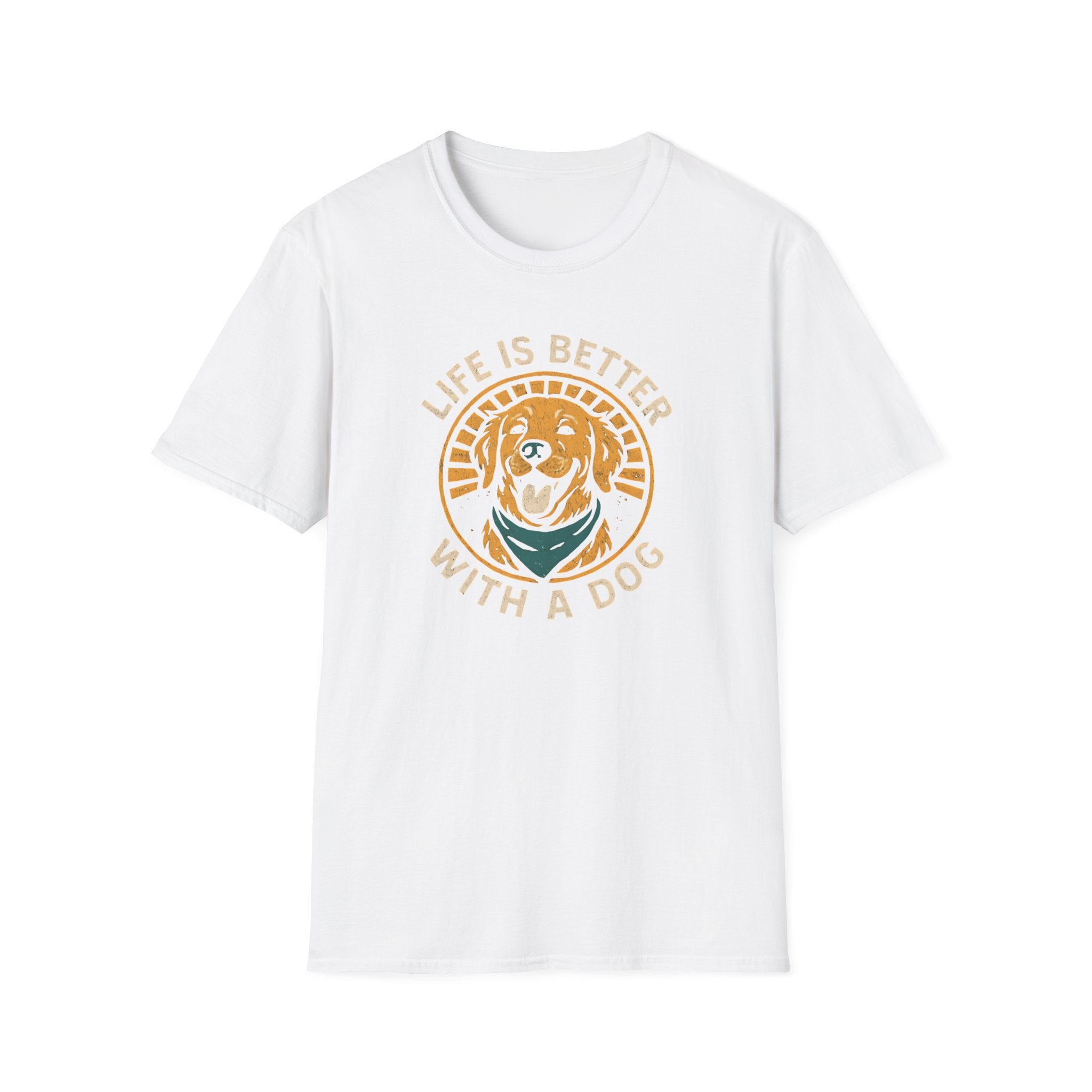 Golden Retriever Logo T-Shirt