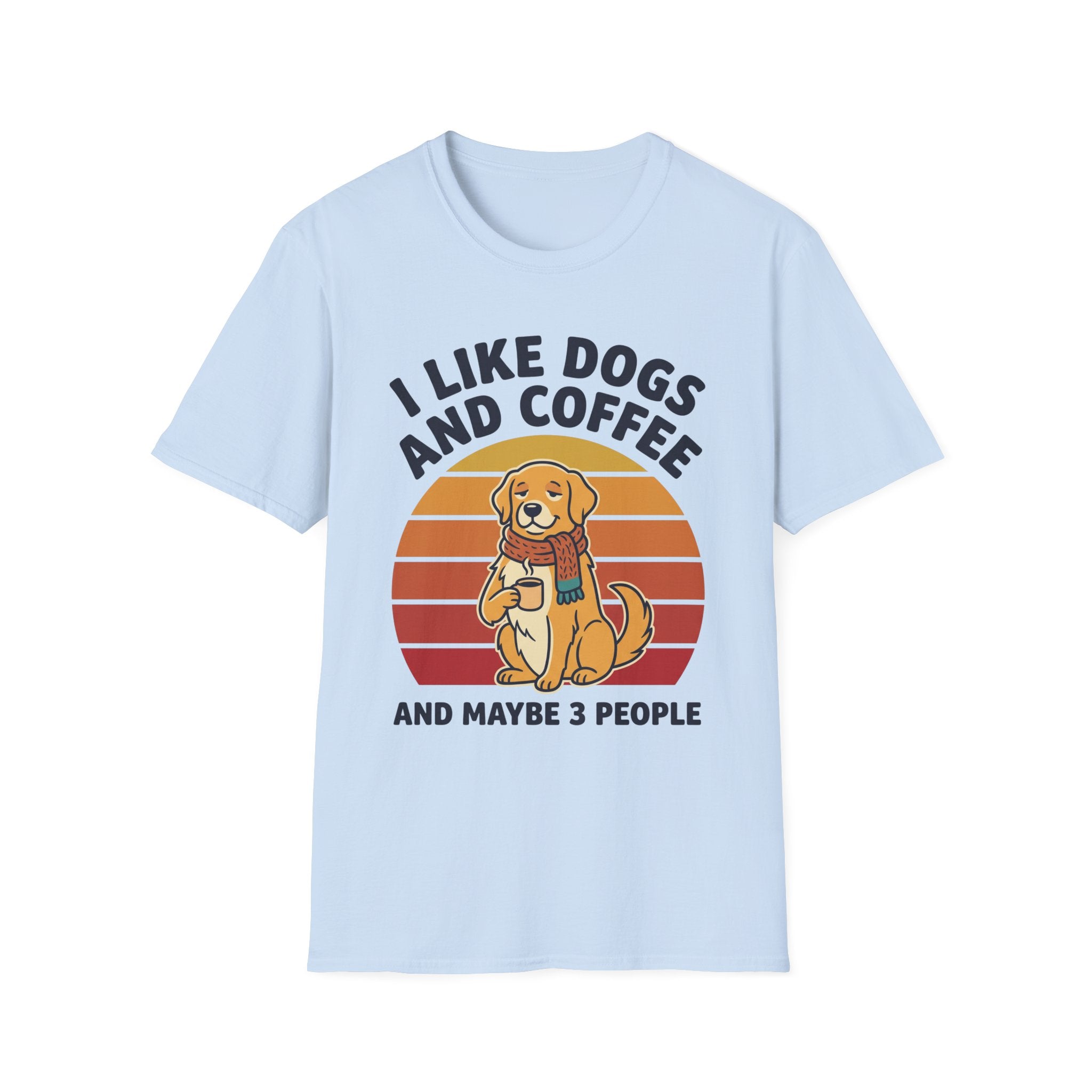 Like Dogs And Coffee T-Shirt