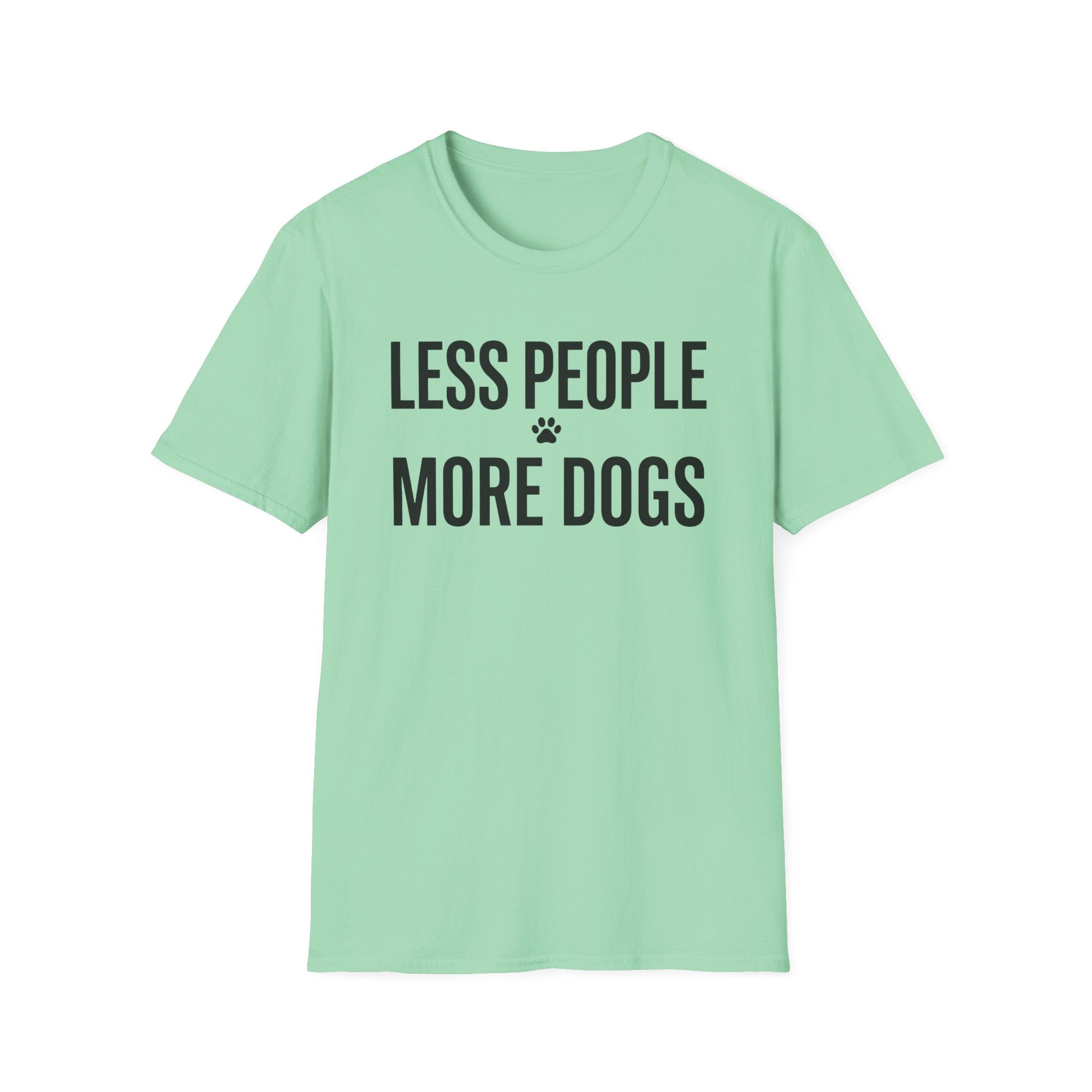 Less People More Dogs T-Shirt