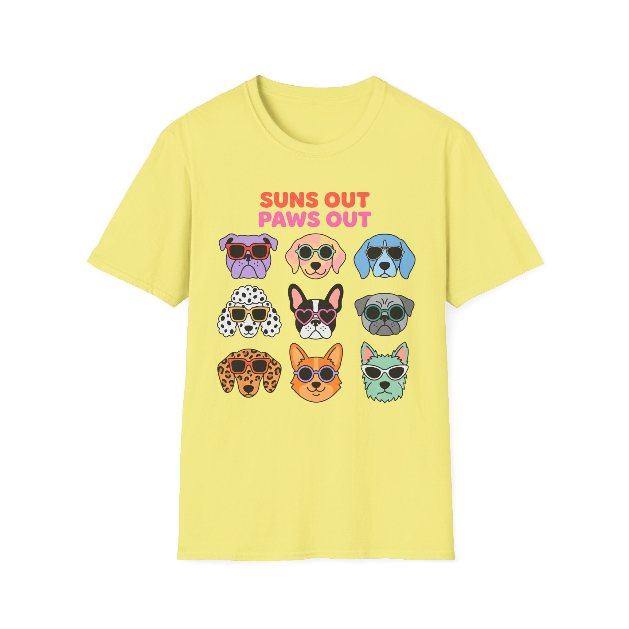 Suns Out Paws Out T-Shirt