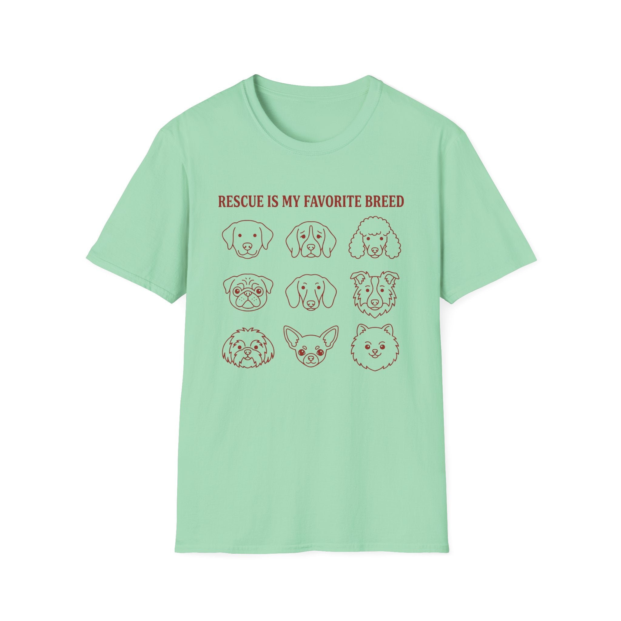 Rescue Is My Favorite Breed T-Shirt
