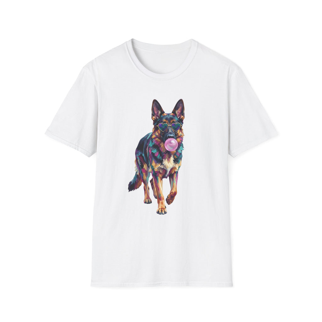 German Sheperd Bubblegum T-Shirt