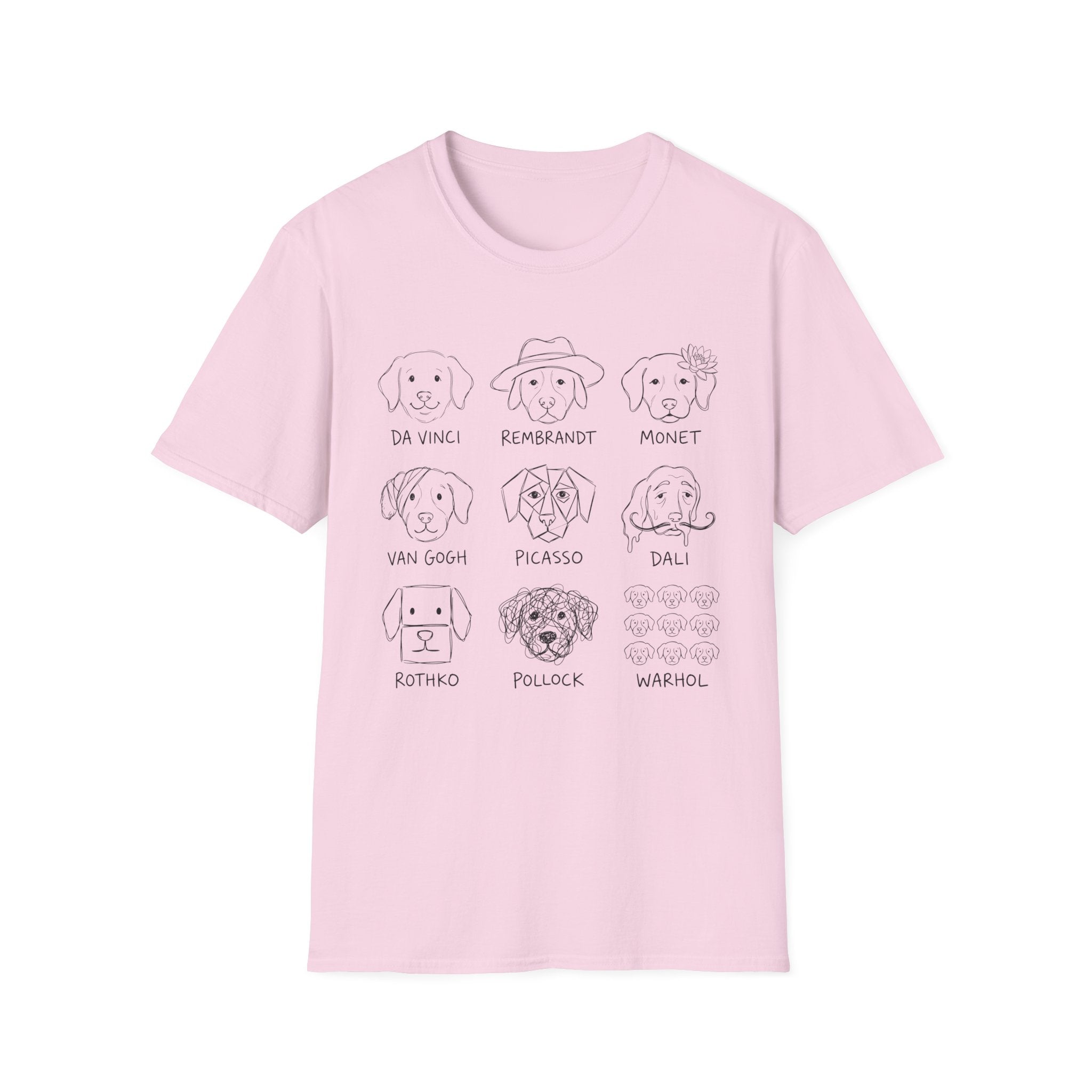 Dogs Of Art History T-Shirt