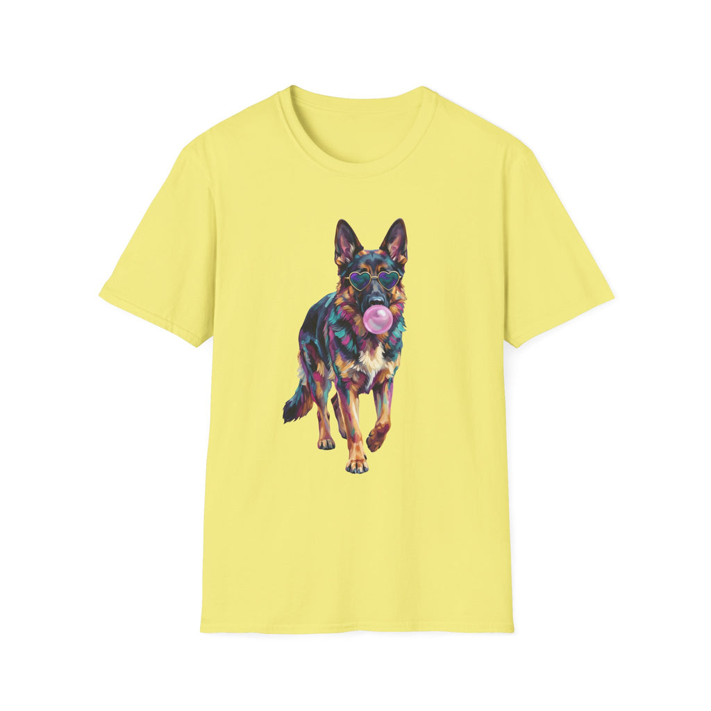 German Sheperd Bubblegum T-Shirt