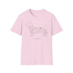 Dachshund Floral T-Shirt