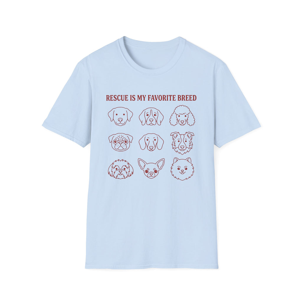 Rescue Is My Favorite Breed T-Shirt