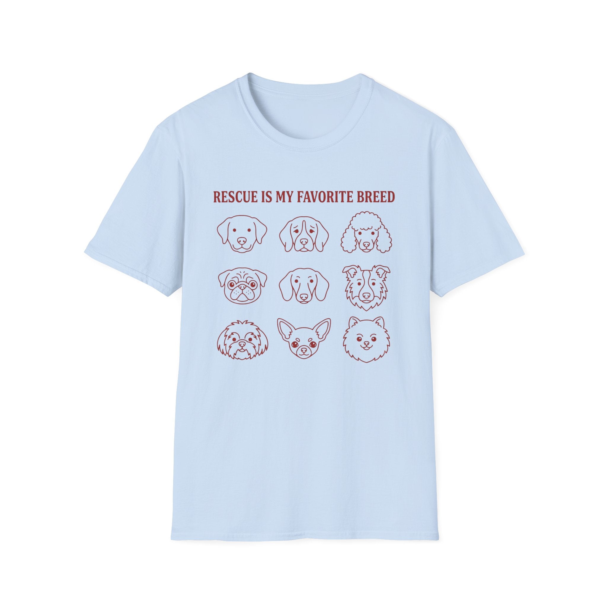 Rescue Is My Favorite Breed T-Shirt