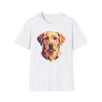 Geometric Golden Retriever T-Shirt