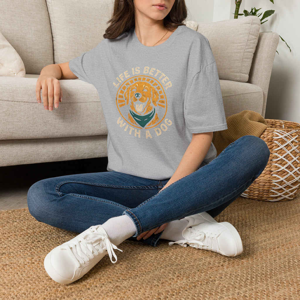 Golden Retriever Logo T-Shirt