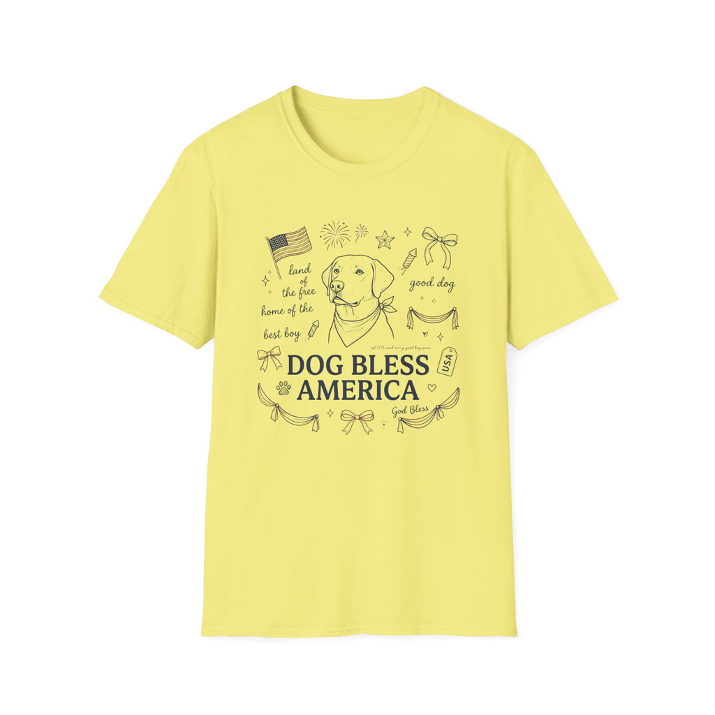 Dog Bless America T-Shirt