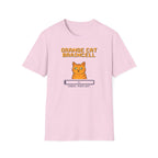 Orange Cat Brain Cell T-Shirt