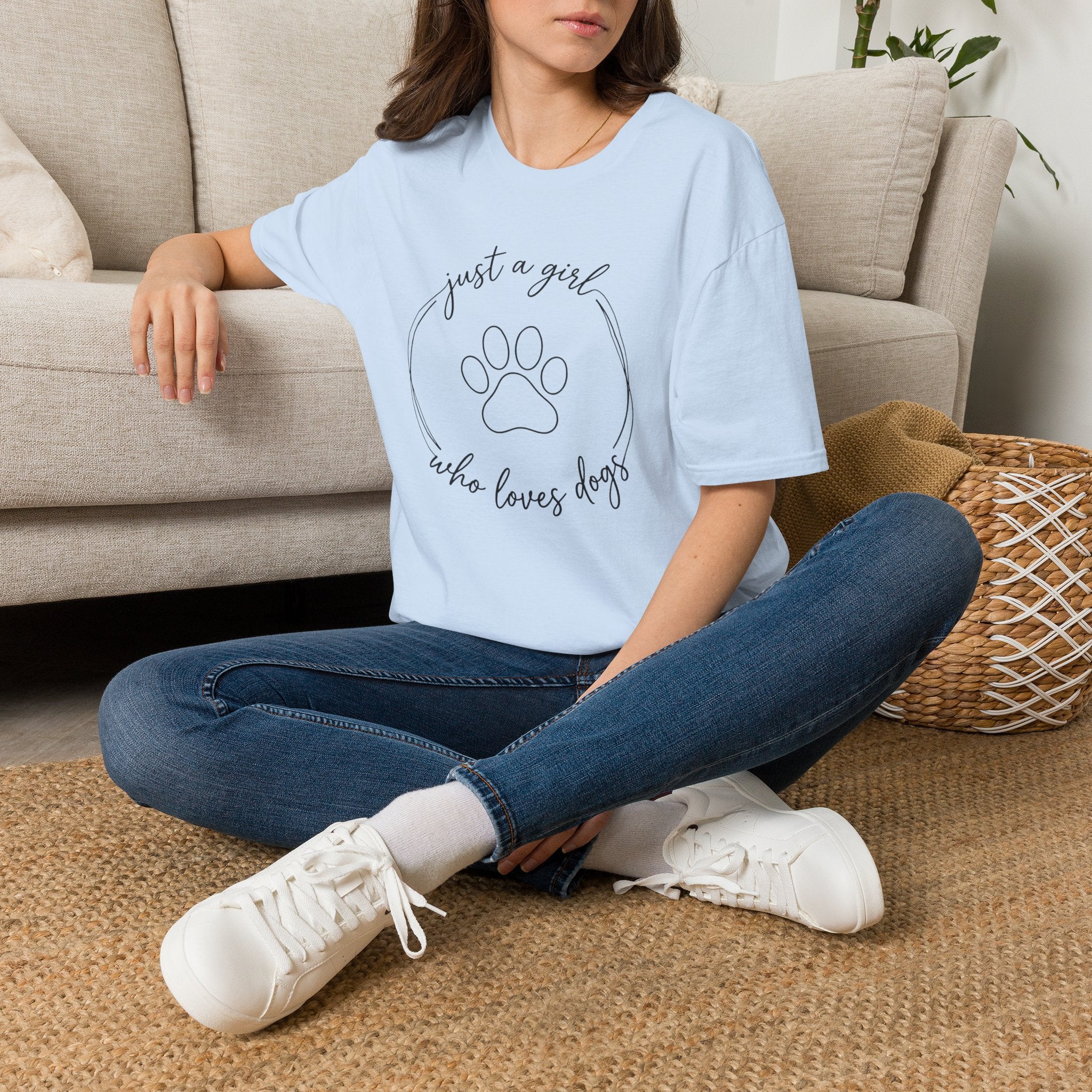 Just A Girl Who Loves Dogs T-Shirt