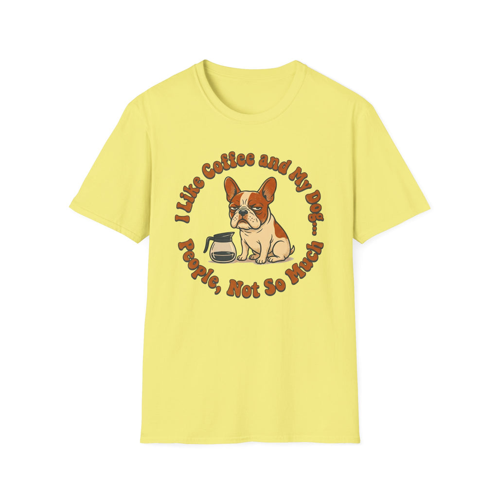 I Like Coffee And My Dog T-Shirt