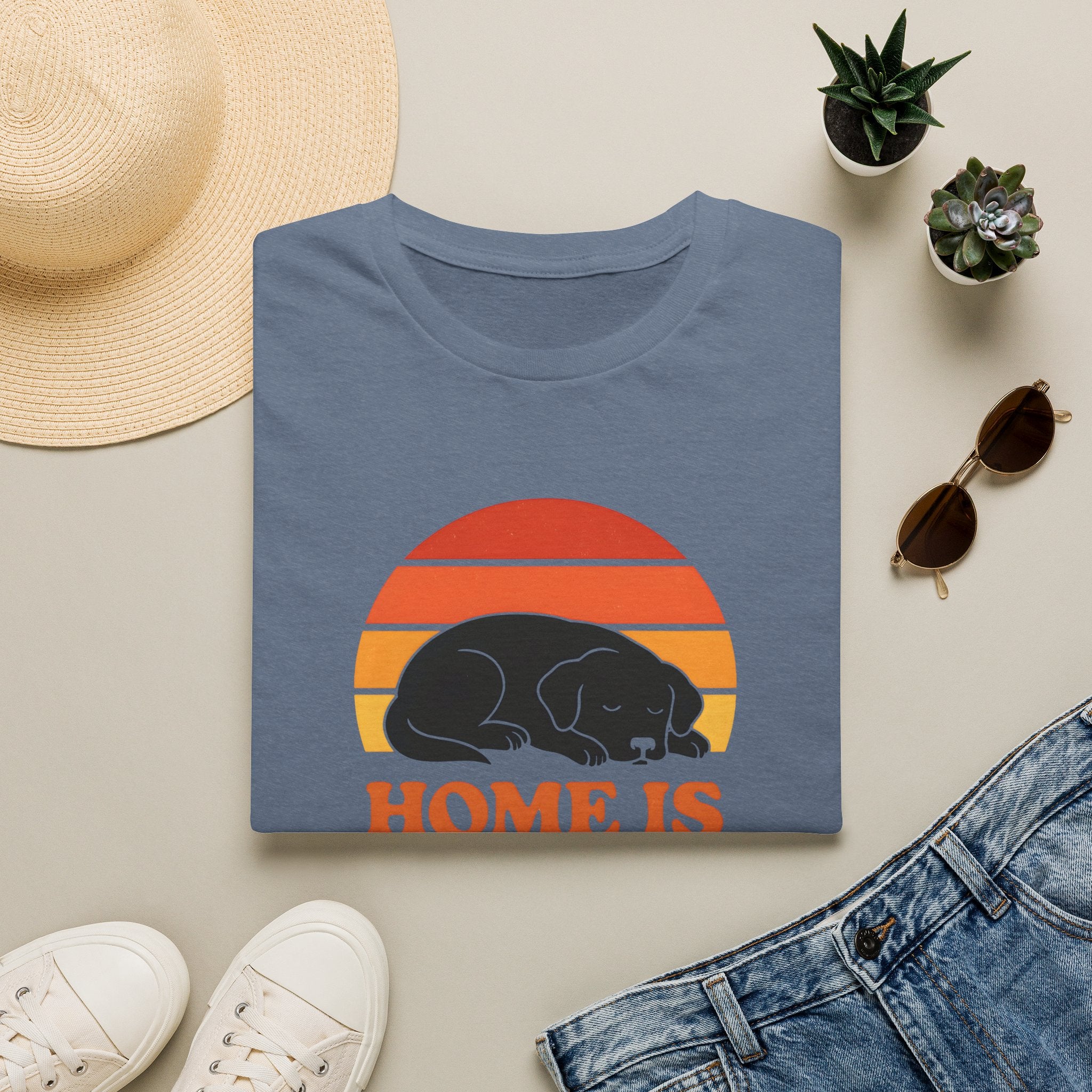 Sleeping Dog at Home T-Shirt