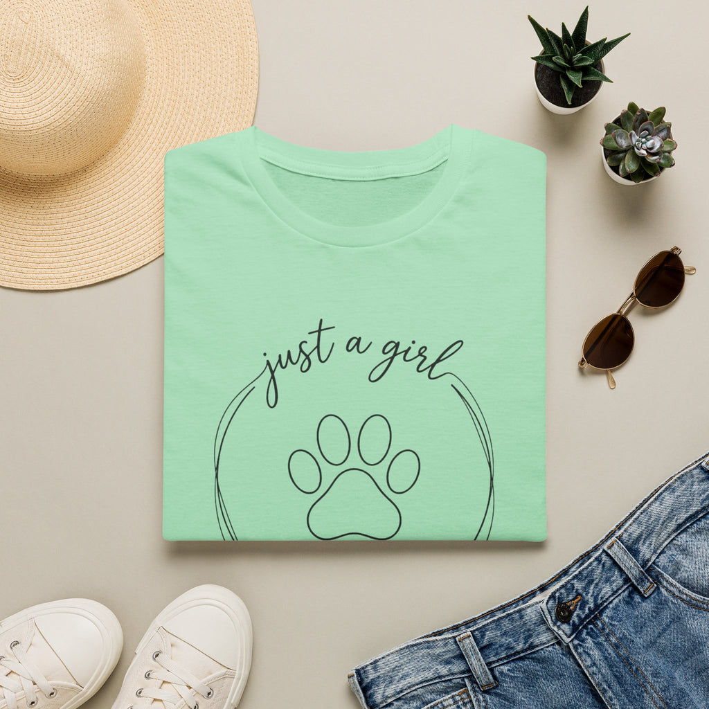Just A Girl Who Loves Dogs T-Shirt