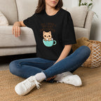 Cat in Coffee Cup T-Shirt