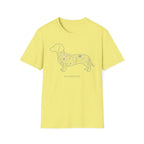 Dachshund Floral T-Shirt