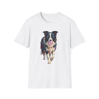Border Collie Bubblegum T-Shirt