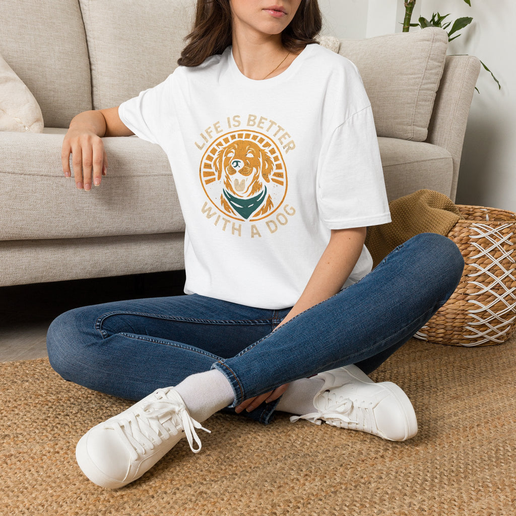 Golden Retriever Logo T-Shirt