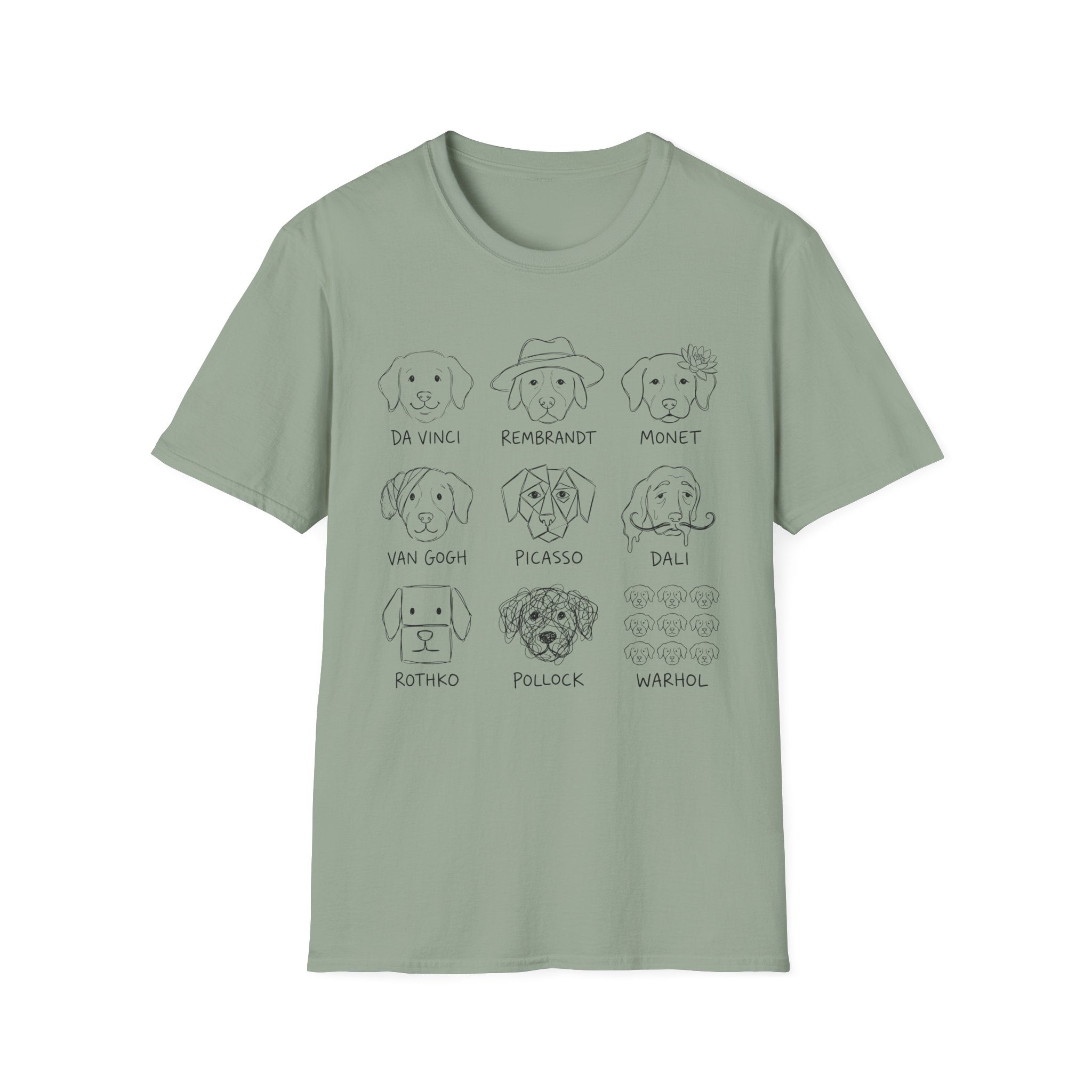 Dogs Of Art History T-Shirt