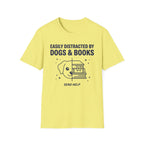 Dogs & Books T-Shirt