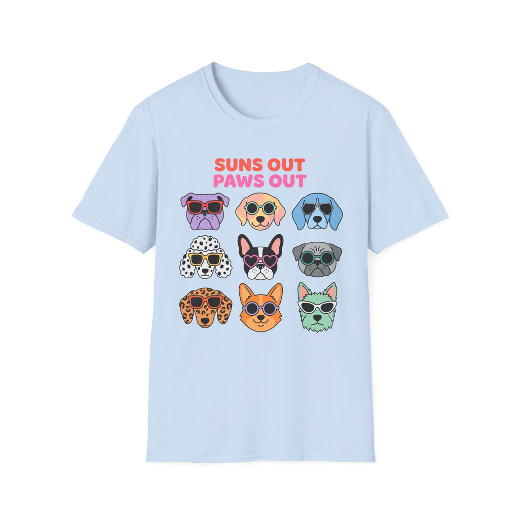 Suns Out Paws Out T-Shirt