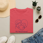 Dog and Woman Heart T-Shirt