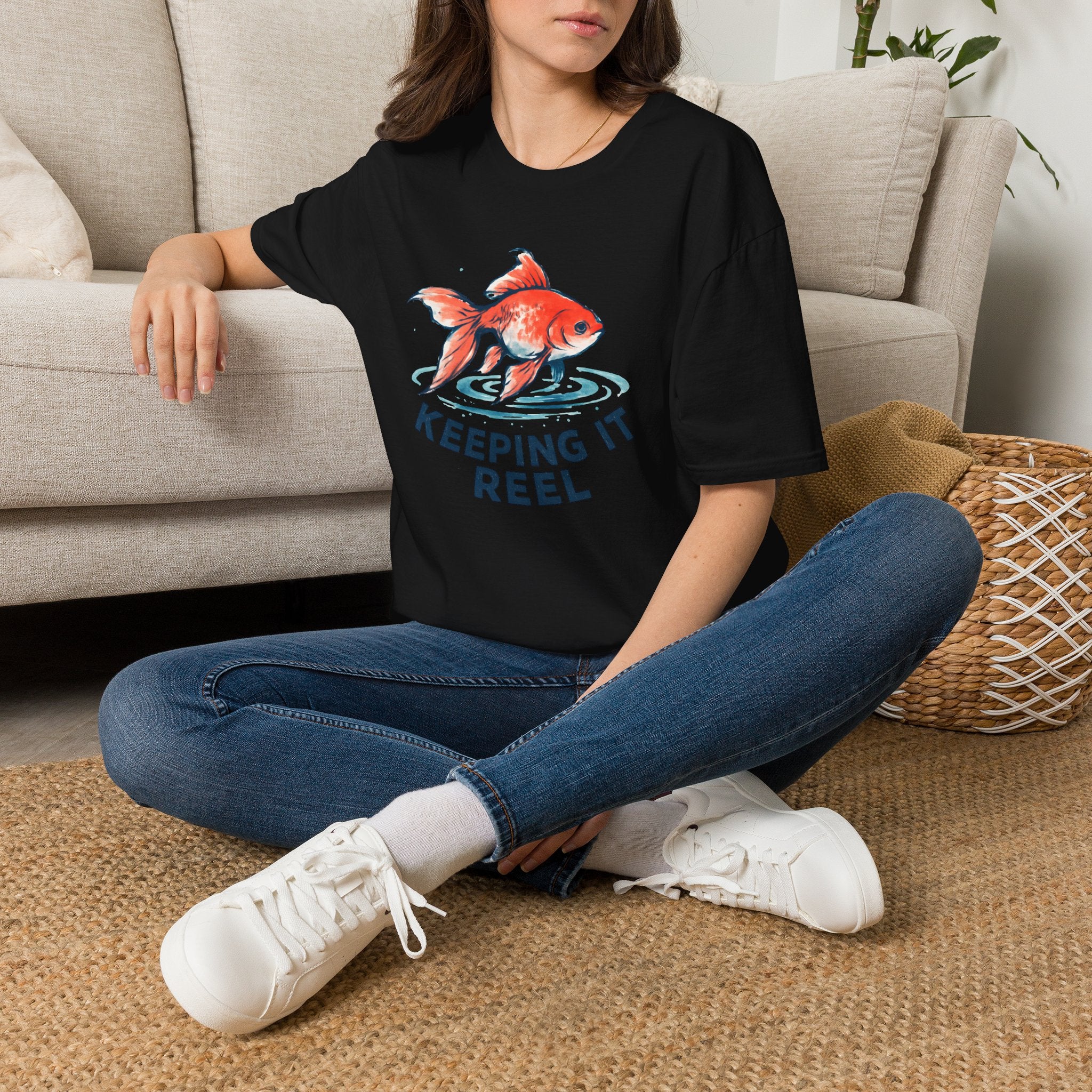 Goldfish Keeping It Real T-Shirt