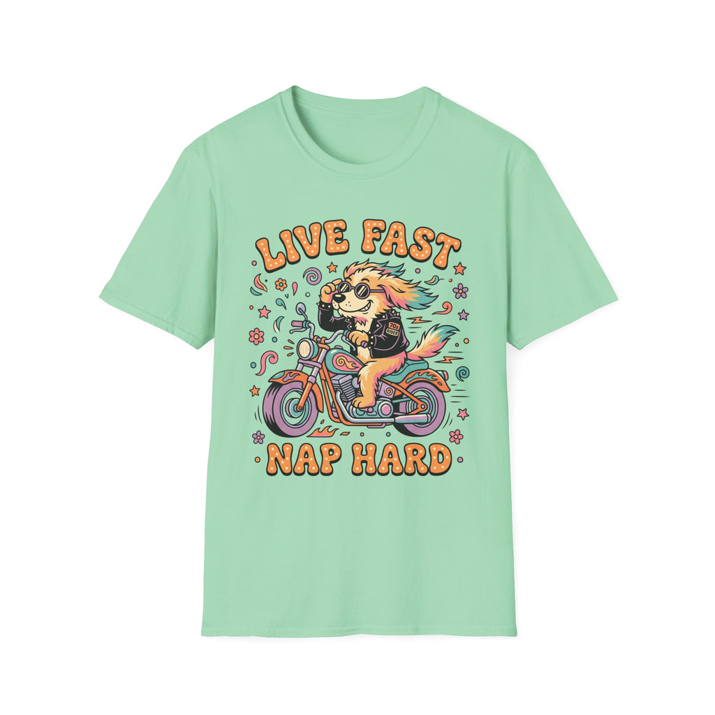 Live Fast Nap Hard T-Shirt