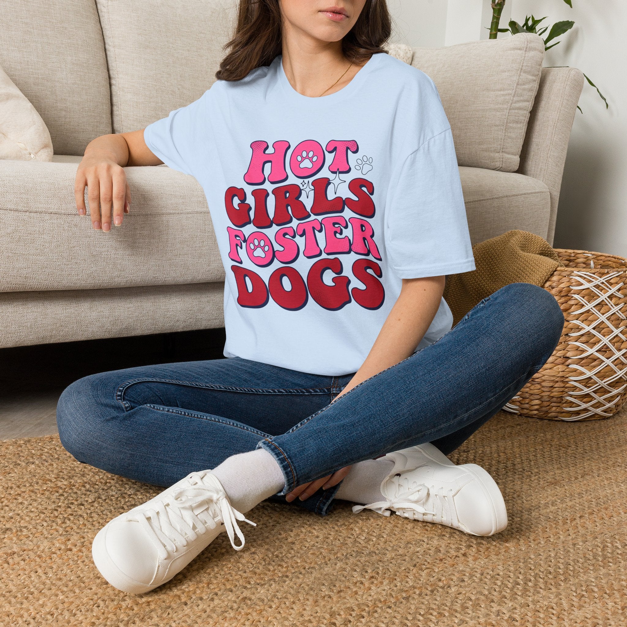 Hot GIrls Foster Dogs T-Shirt