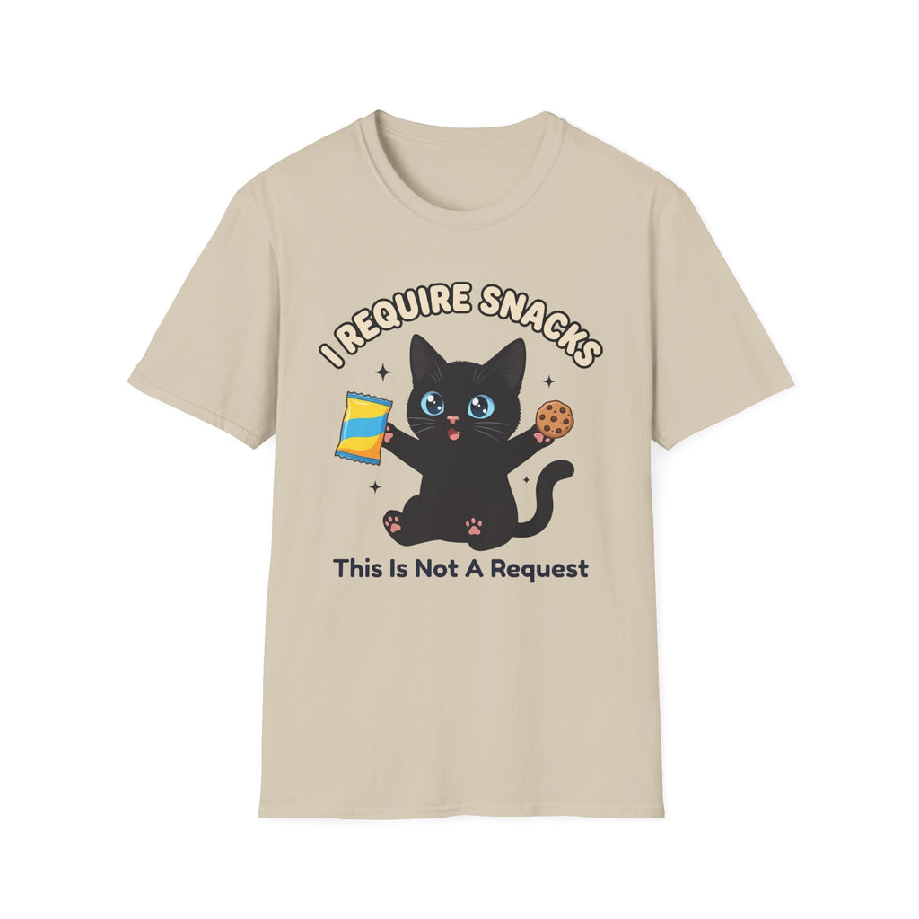 I Require Snacks T-Shirt