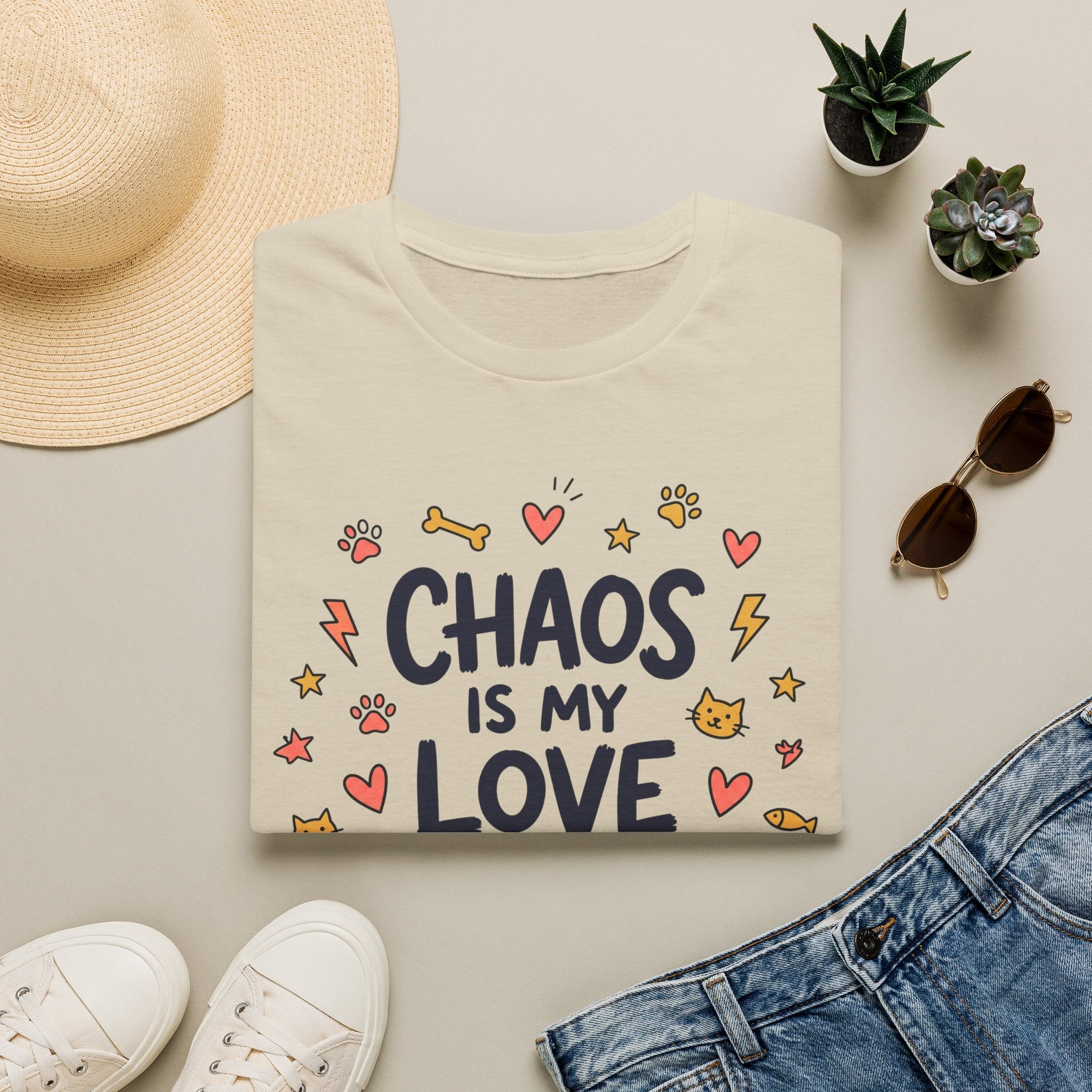Chaos Is My Love Language T-Shirt