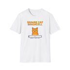 Orange Cat Brain Cell T-Shirt