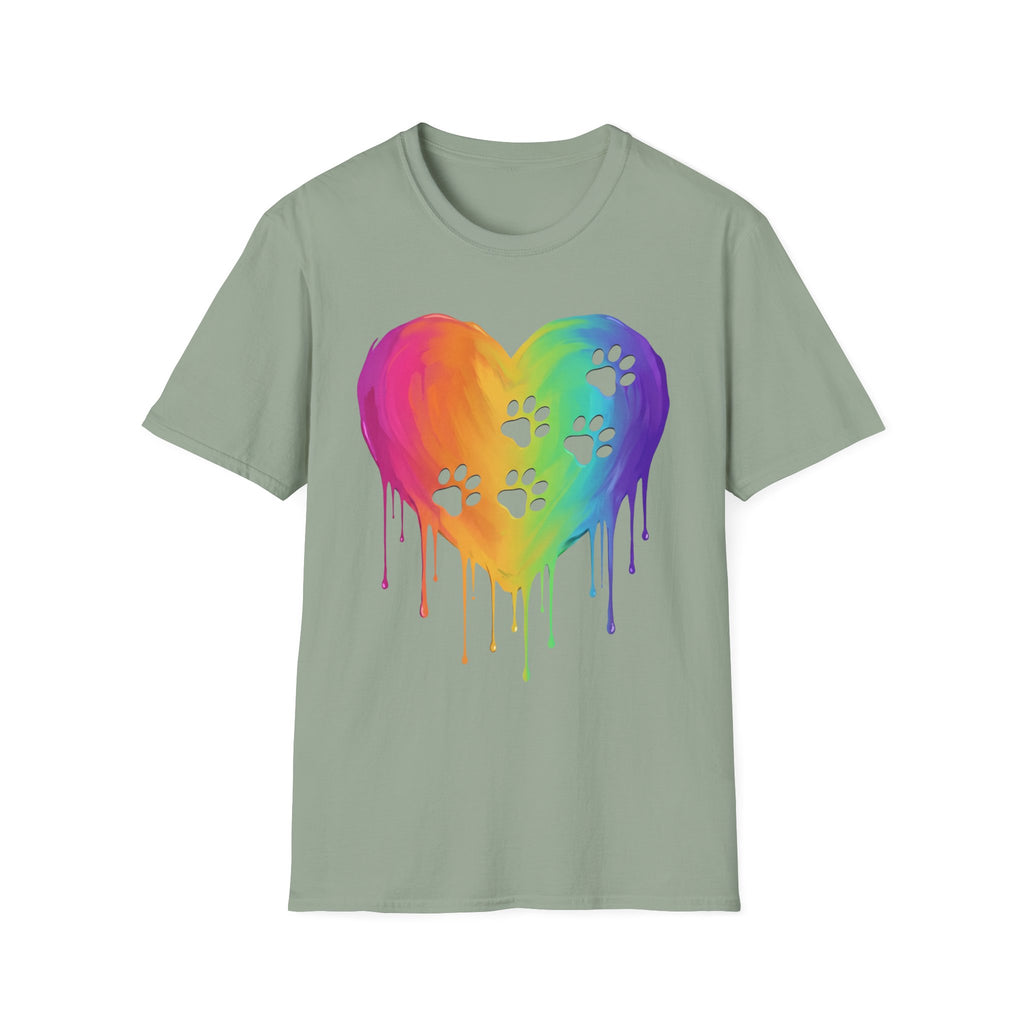 Paw Prints On My Heart T-Shirt