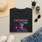 Neon cat boombox vibes T-Shirt
