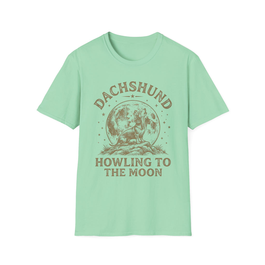 Dachshund Howling T-Shirt