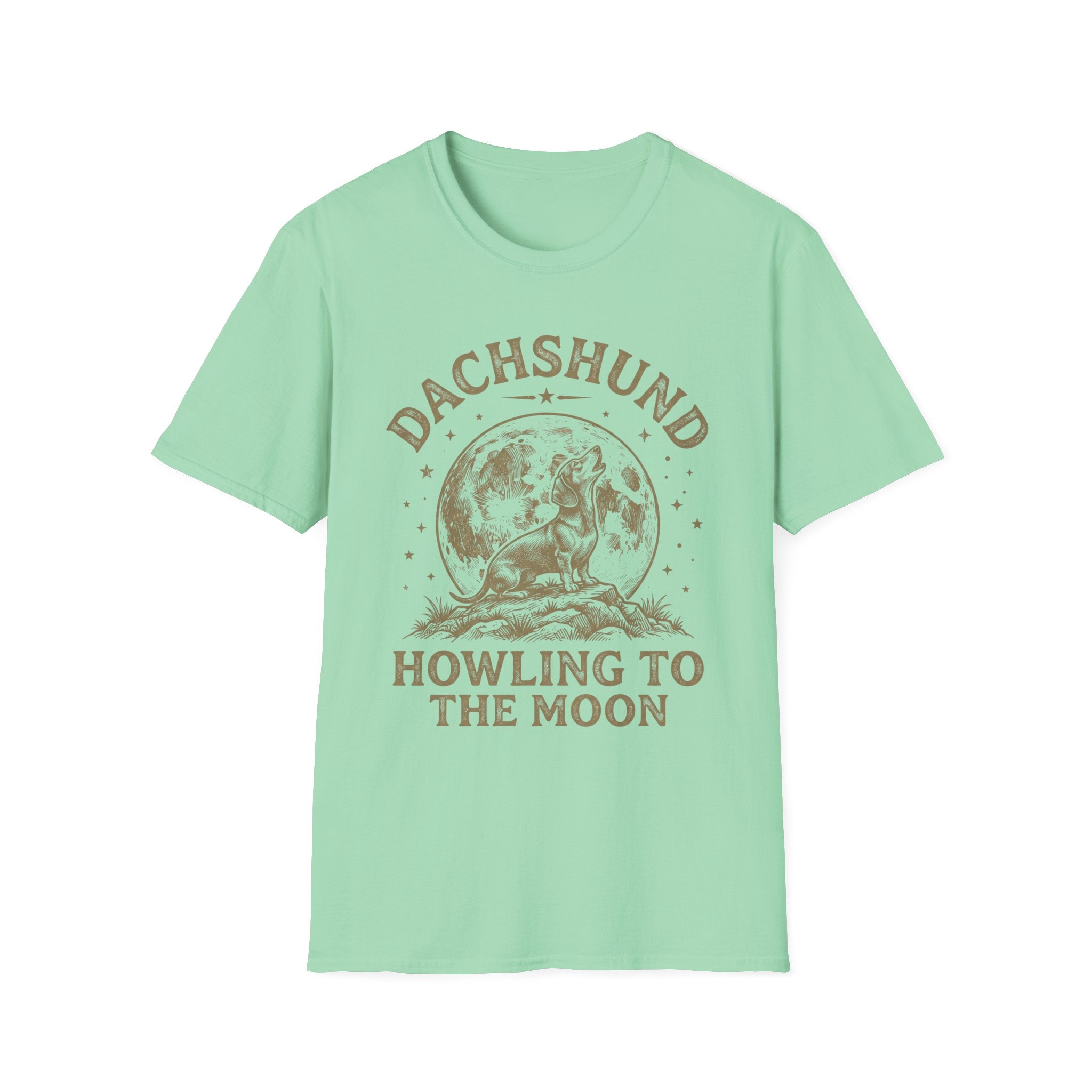 Dachshund Howling T-Shirt