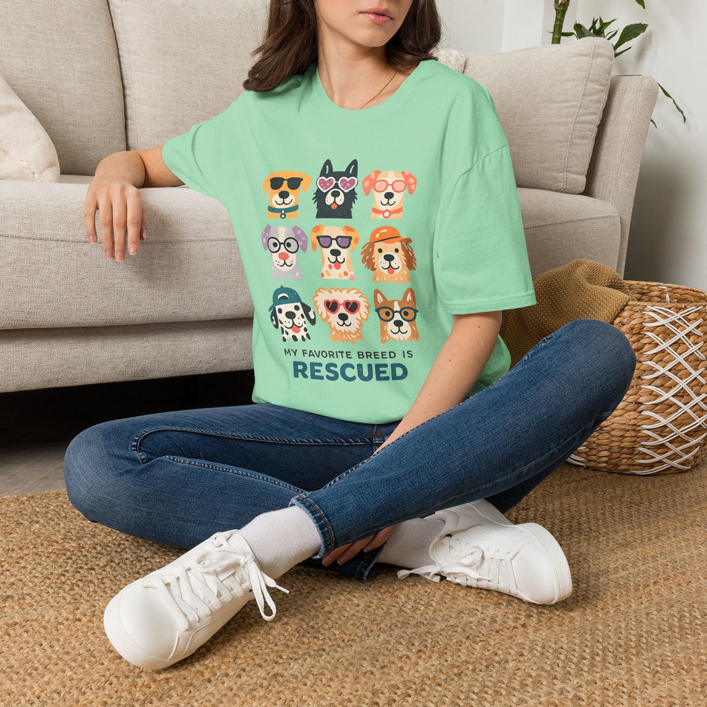 My Favorite Breed Is Rescued T-Shirt
