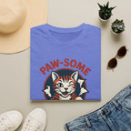 Pawsome Cat Logo T-Shirt