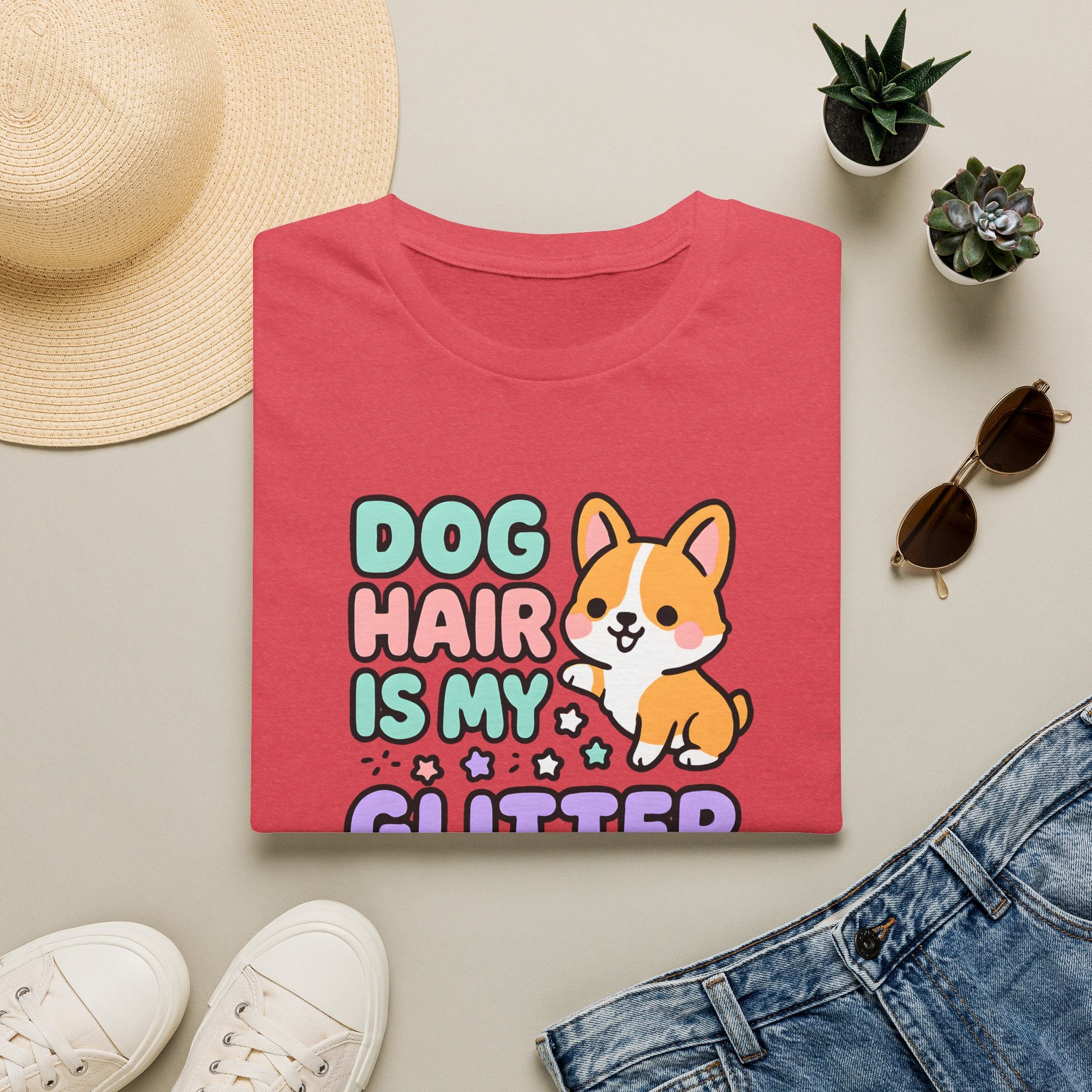 Dog Hair Glitter T-Shirt