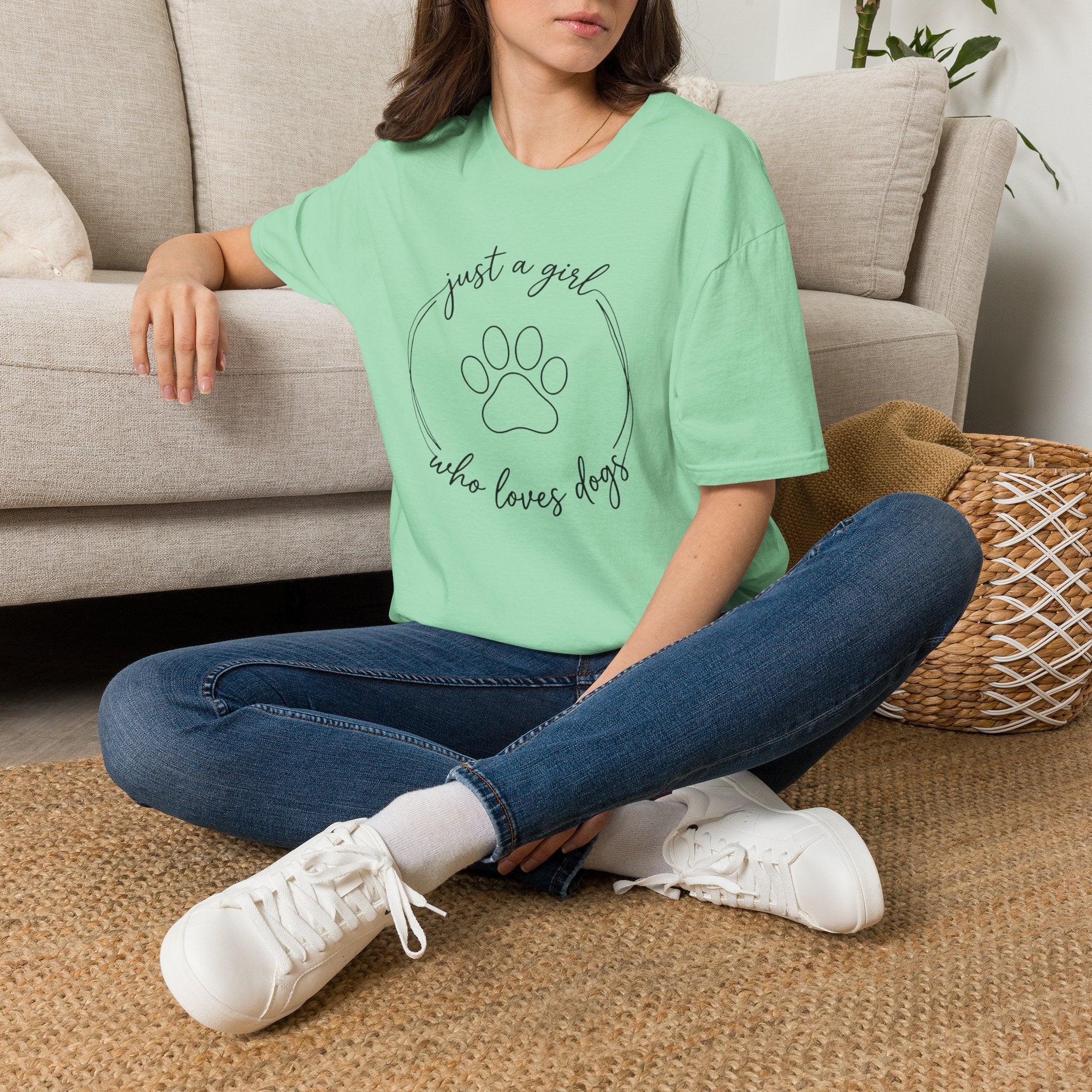 Just A Girl Who Loves Dogs T-Shirt