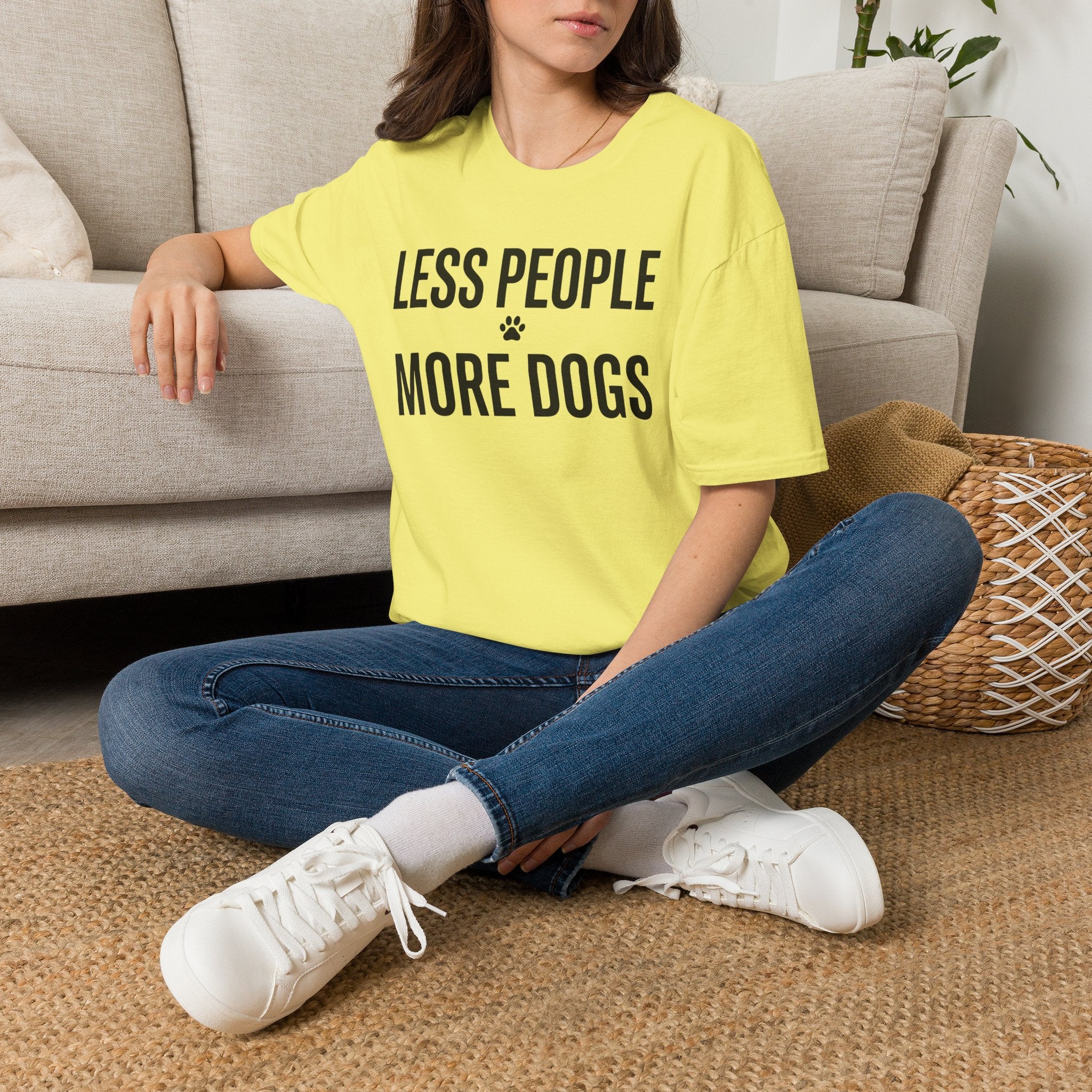 Less People More Dogs T-Shirt